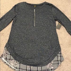 “Lee” Zipper Blouse